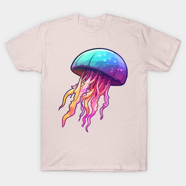 Jelly Fish T-Shirt by unrefinedgraphics